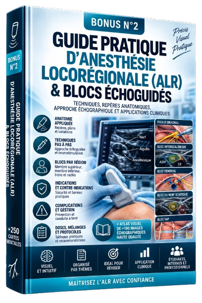 Bonus n°2 : Guide Pratique d'Anesthésie Locorégionale (ALR) & Blocs Échoguidés